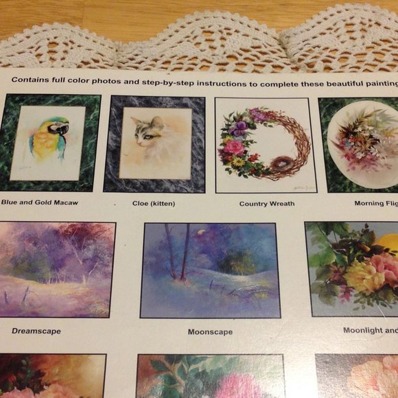 Dough Art Techniques, vintage crafts booklet - Picture 4 of 14